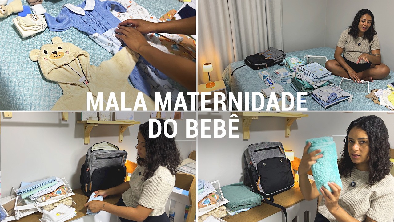 MALA MATERNIDADE DO BEBÊ, mostrei tudo que vou levar!