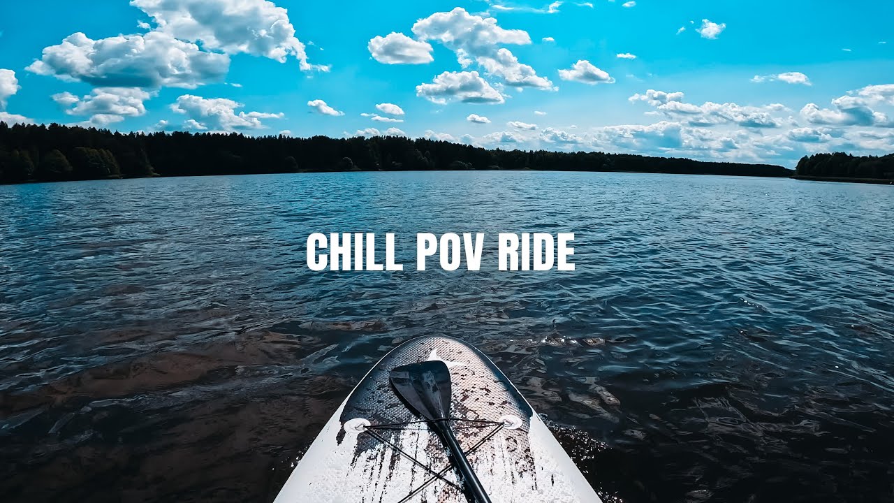 Chill paddle boarding POV – 4K GoPro View