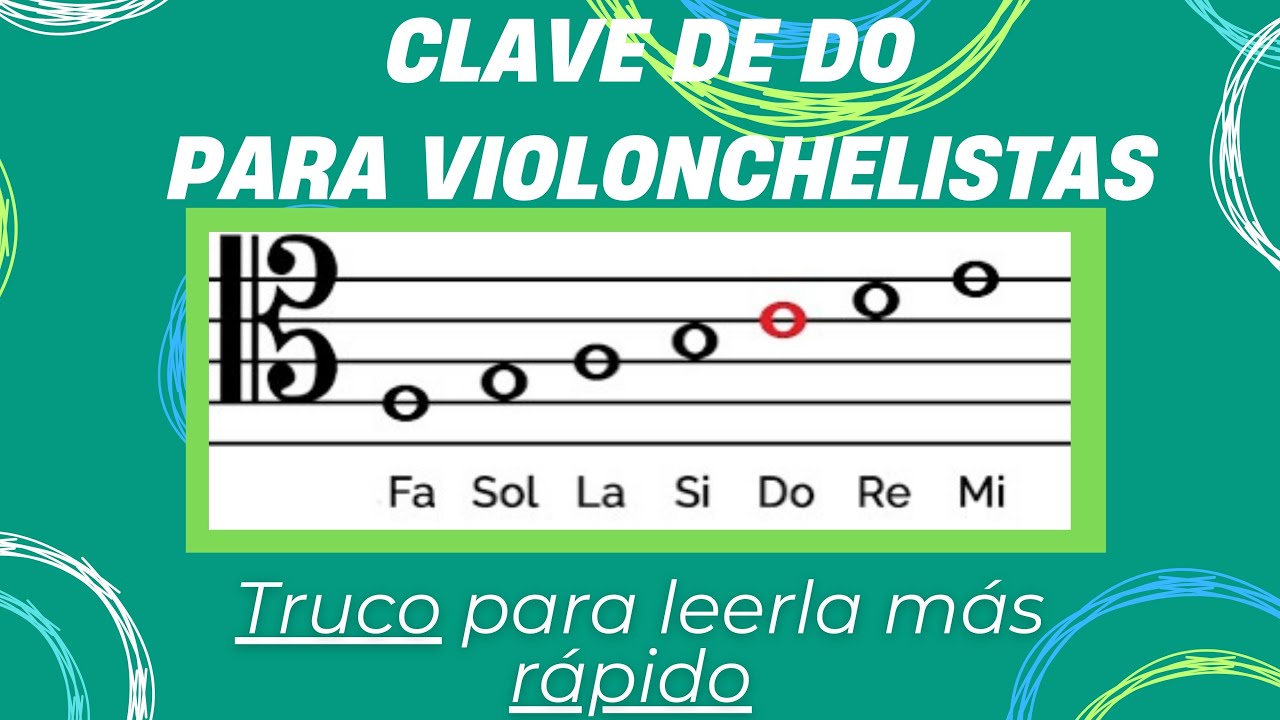 Como Tocar Y Leer Clave De Do En El Cello