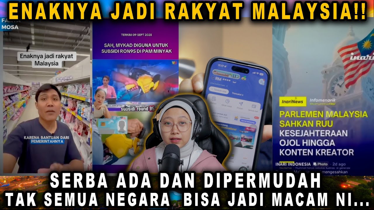 ENAKNYA JADI RAKYAT MALAYSIA❗SEMUA DIPERMUDAH TAK SEMUA NEGARA BISA JADI MACAM MALAYSIA