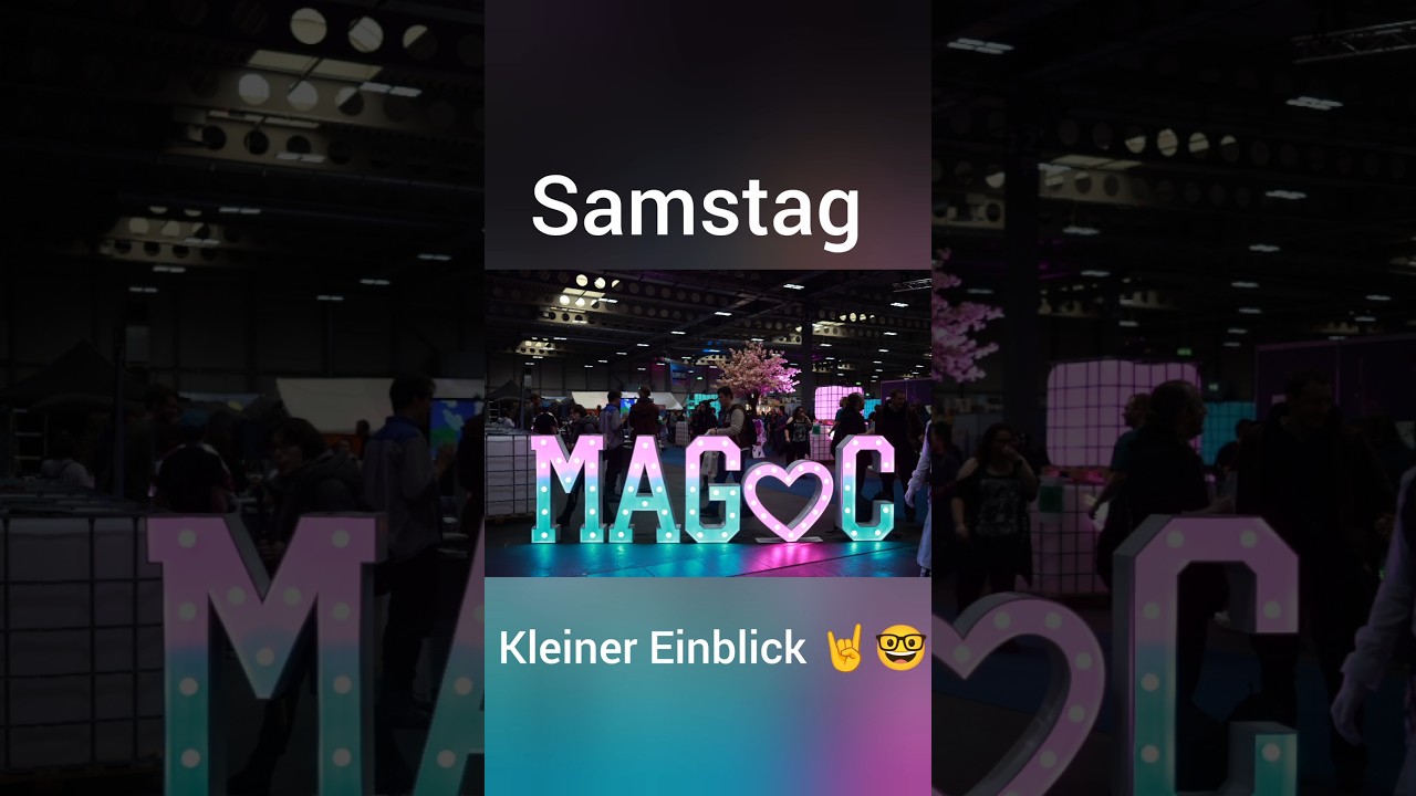 kleiner Einblick zur Mag-C am Samstag #magc2026 #magcerfurt #cosplay #convention #mag-c