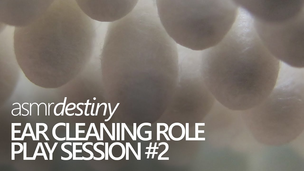 ASMR Ear Cleaning Session #2 ~ Role Play (3D, binaural, ear-to-ear, soft spoken, whispered)