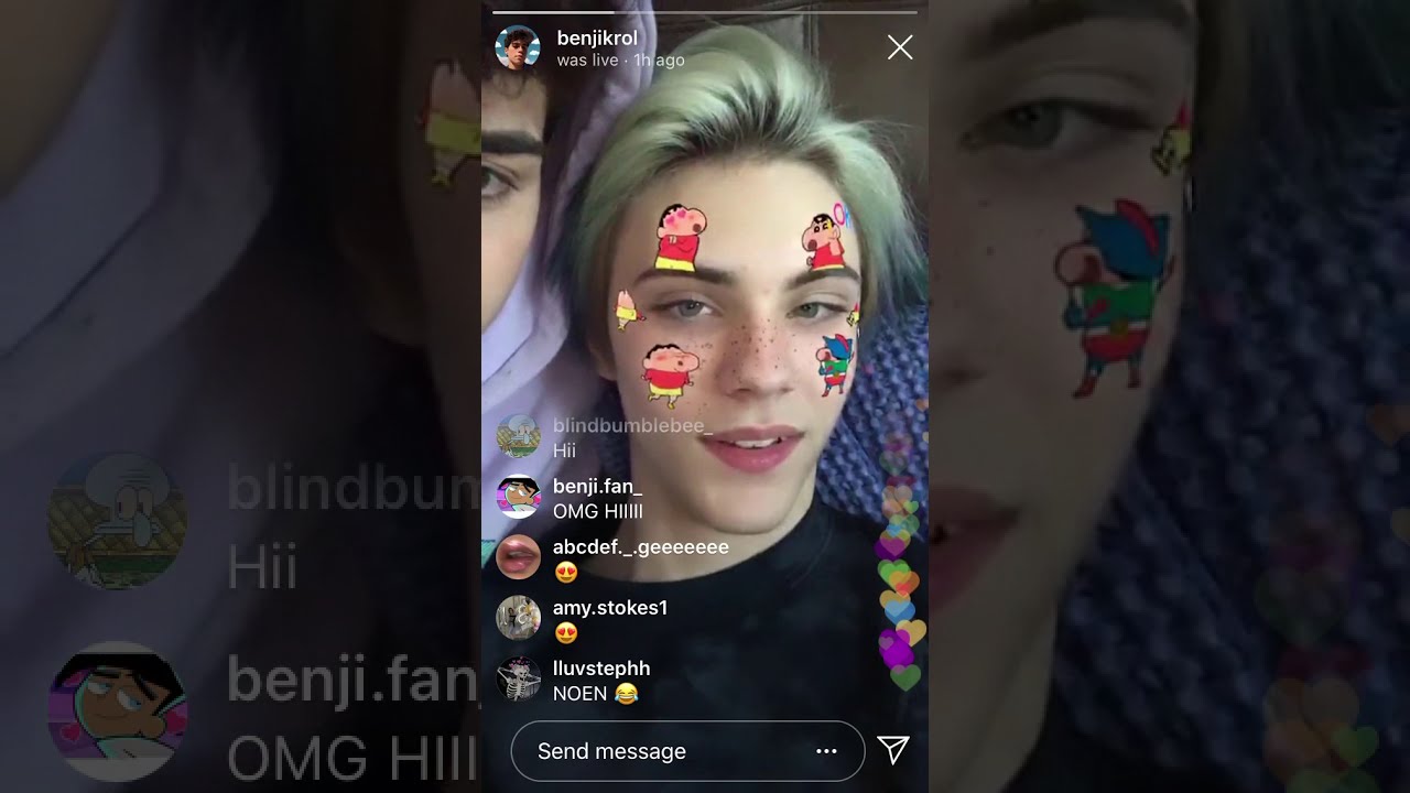 Noen, Benji and Syd Instagram Live 10/19/2019