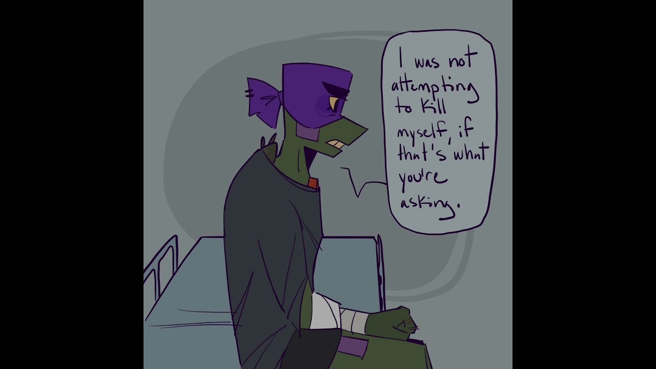 Two souls, same pain. || ROTTMNT COMIC DUB || credit in desc.