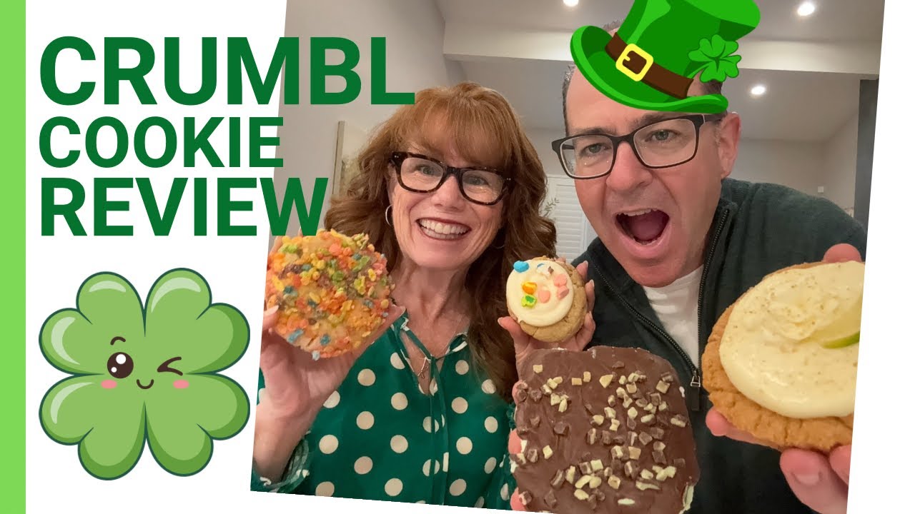 Crumbl Review-St Patrick’s Week | #crumbl #food #foodreview 