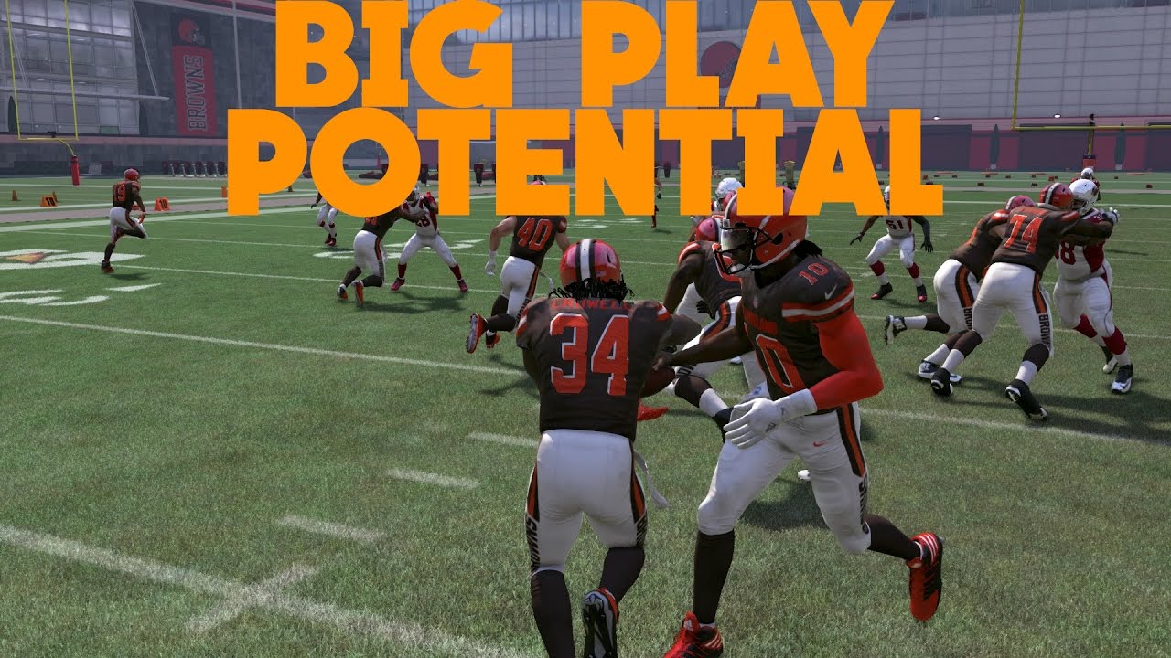 INSANE RUN WITH BIG PLAY POTENTIAL! (MONEY PLAY) - Madden 17
