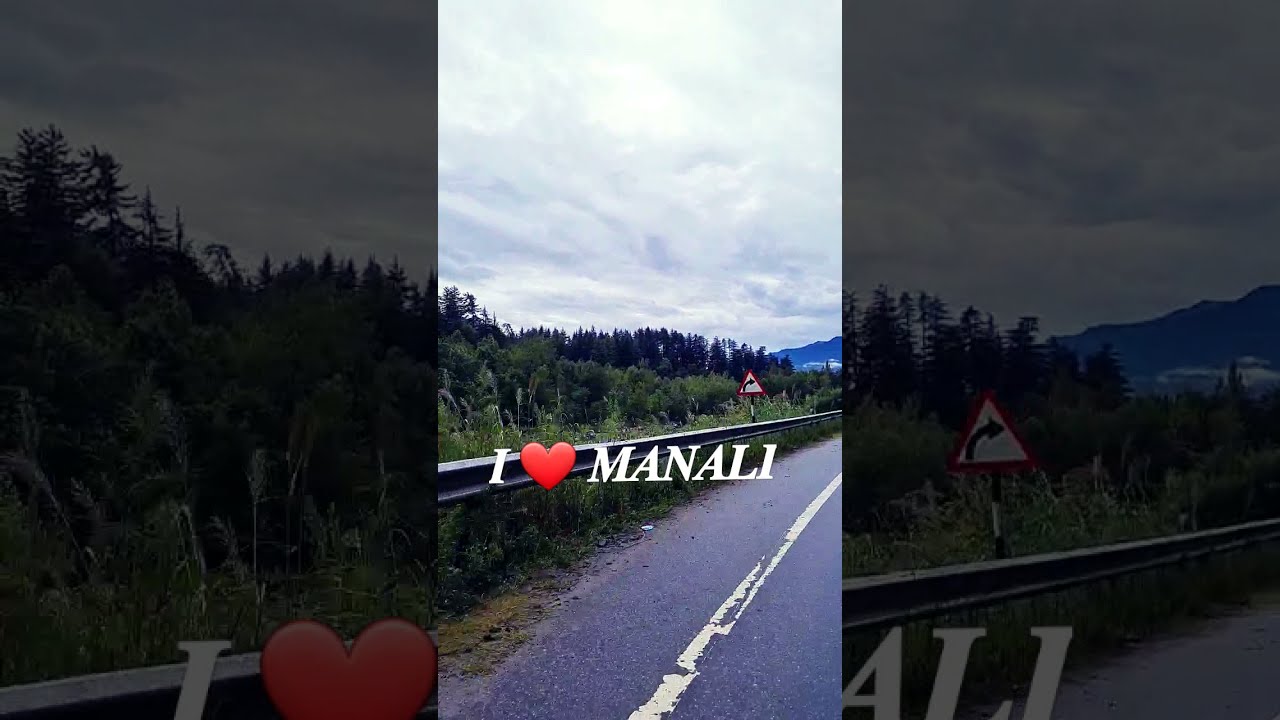 Manali today .Beautiful weather after rain. Manali 2021.