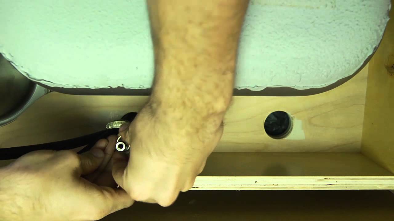 Installing a Pfister 1-Handle Pull-down Kitchen Faucet - Wheaton Collection