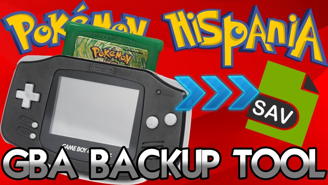 &iexcl;EXTRAER E INYECTAR SAV EN CARTUCHO ORIGINAL DE GBA! [GBA BACKUP TOOL]