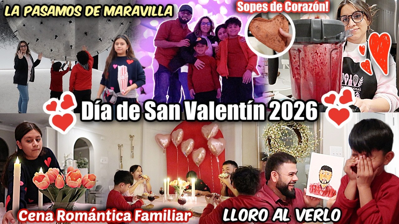 Día del amor en nuestra casa🥰 | Fue de maravilla😱 | Terminó en lagrimas😭
