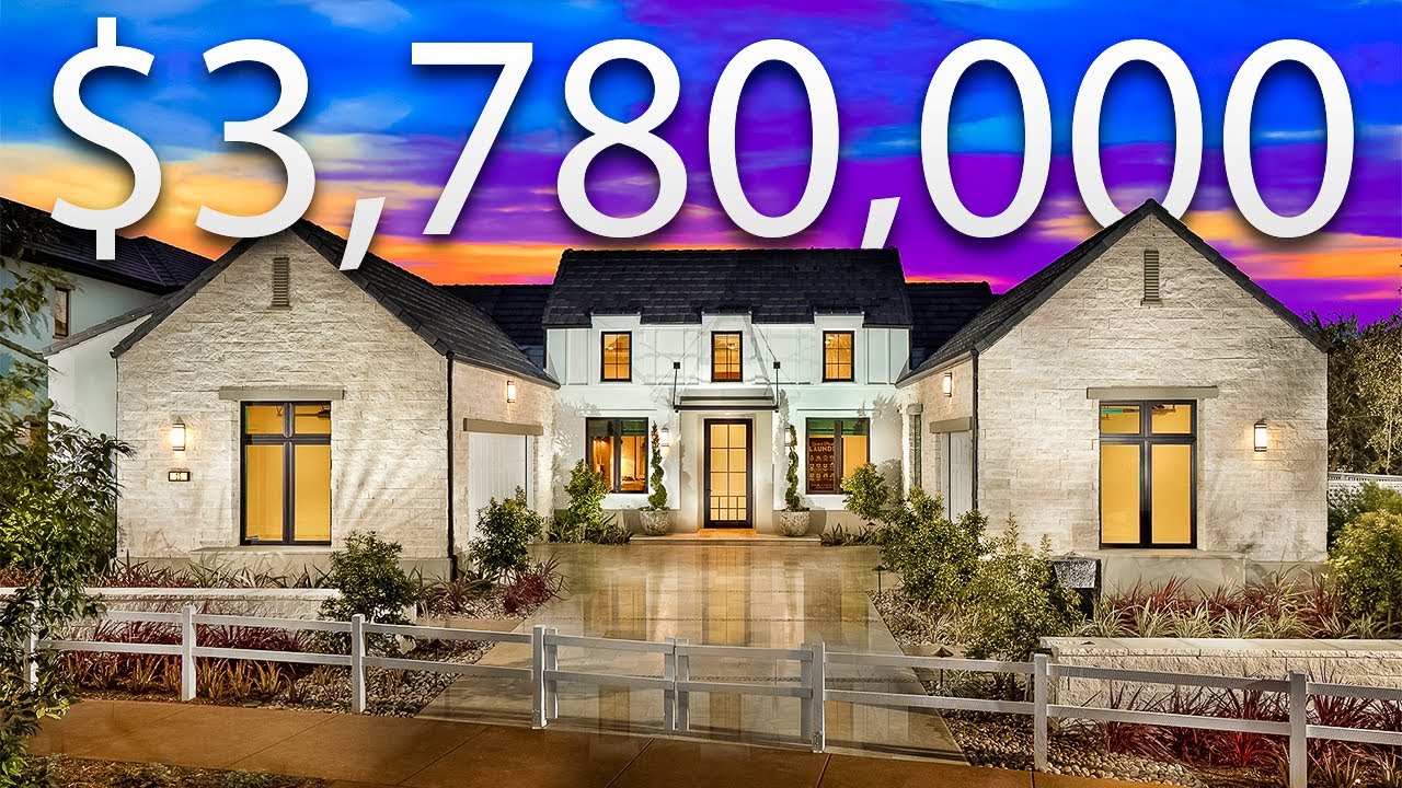 Touring a $3,780,000 MANSION with a WATERPROOF TV | Los Angeles California Mansion Tour