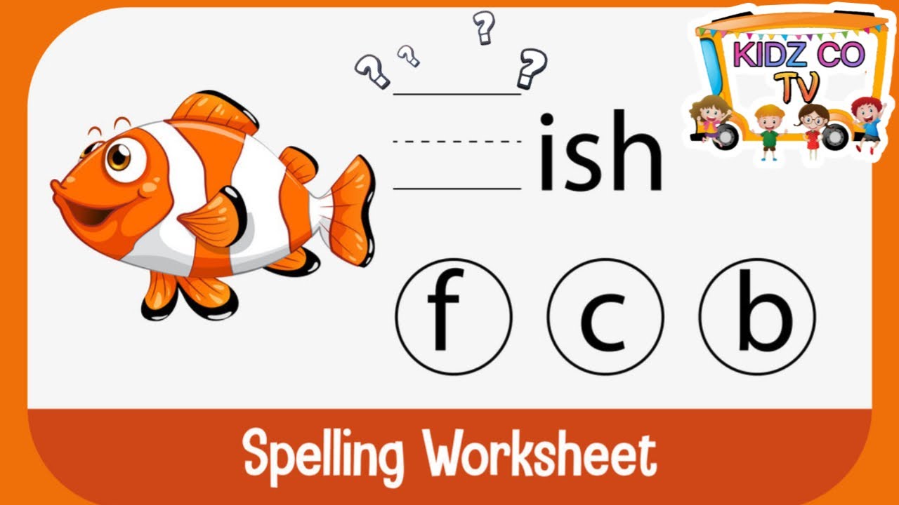 F for FISH /Learn ABC Alphabets with @kidzcoofficial /ABC Phonics