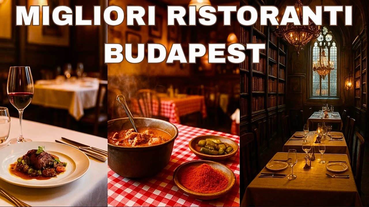 3 Ristoranti Imperdibili a Budapest! Michelin, Tradizione e Magia | Francesco Gori