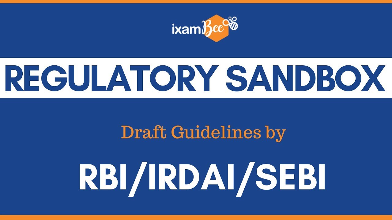 Regulatory Sandbox |Draft Guidelines by RBI, SEBI, IRDAI (in Hindi)