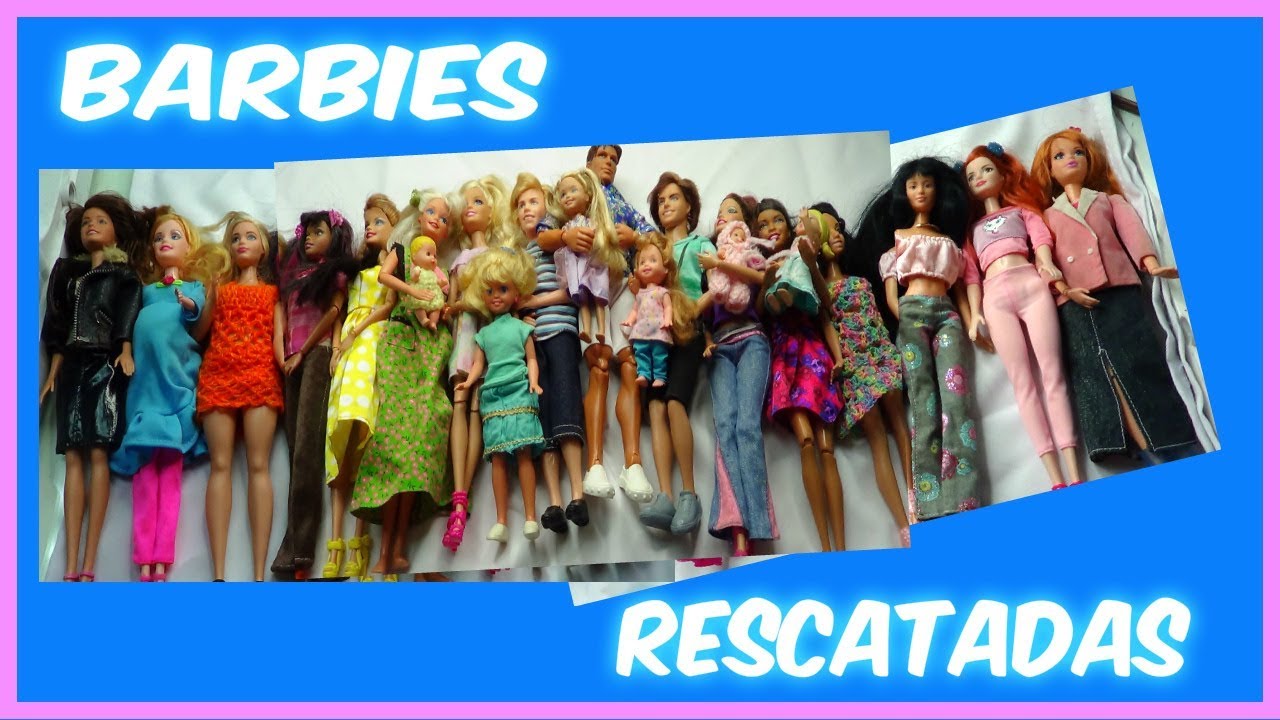 Mis Barbies, rescatadas y restauradas