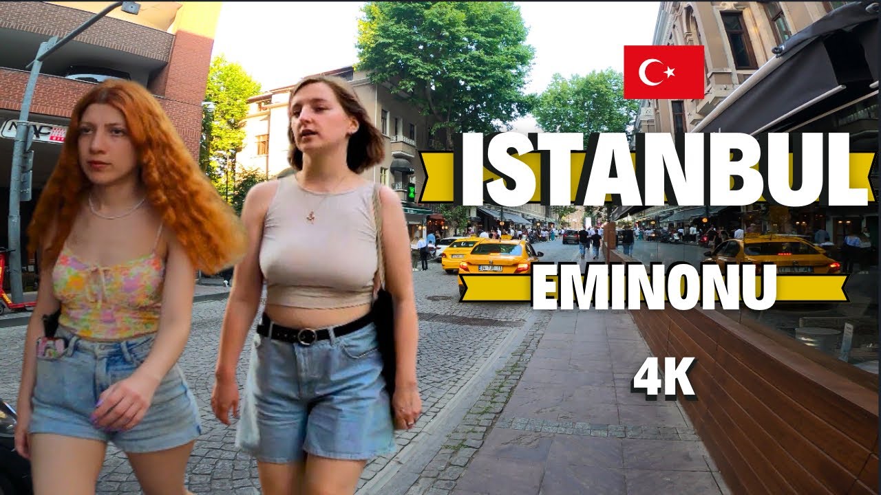 ISTANBUL TURKEY CITY CENTER 4K WALKING TOUR SULTAN AHMET  BUSY DAY | 25 DECEMBER 2023