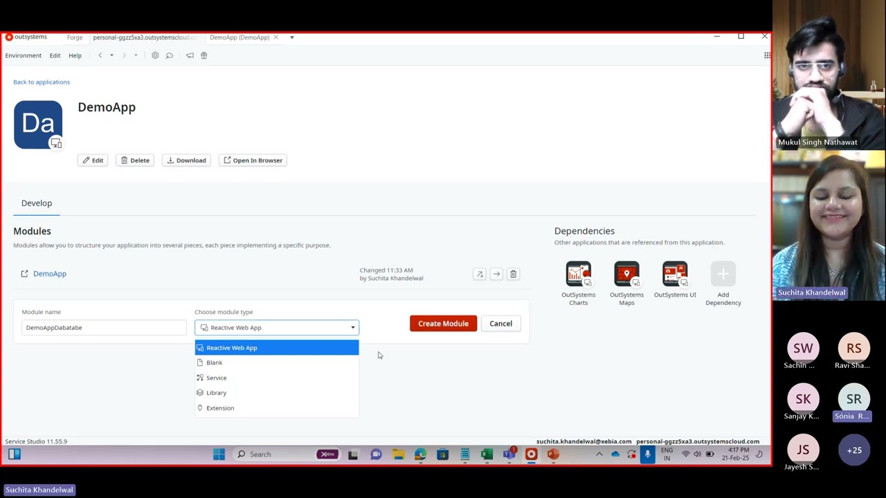 Integration with External Database in O11