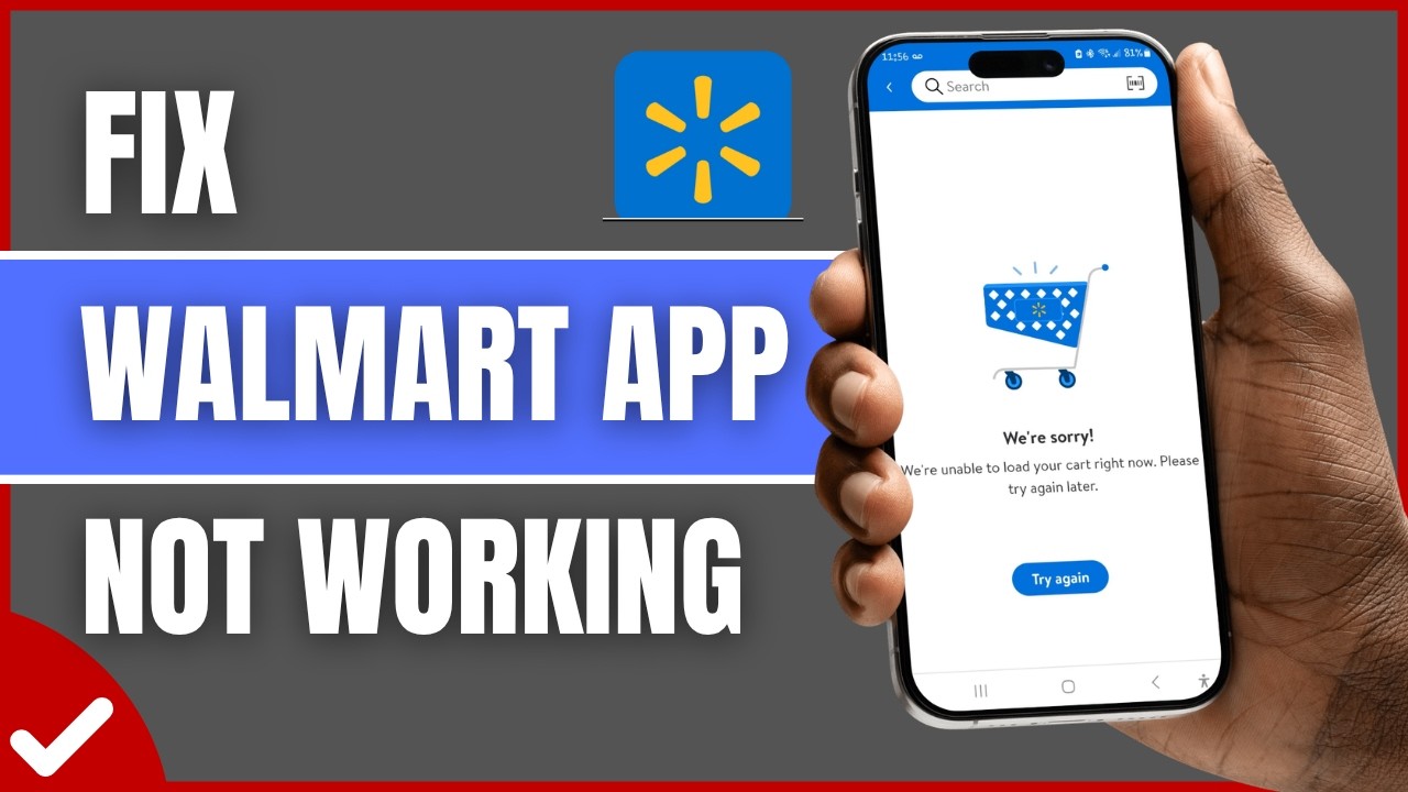 How to Fix Walmart App Not Working (2026)