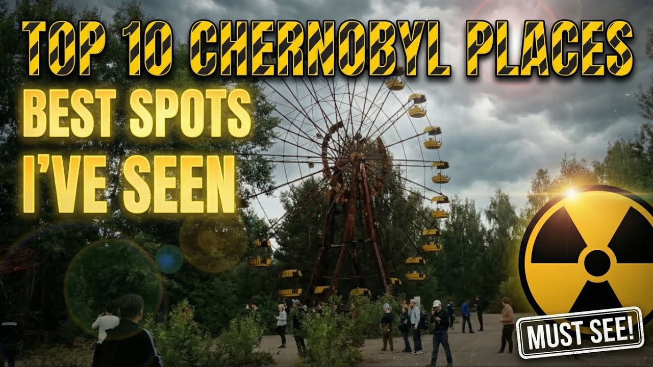 Топ-10 мест, которые я посетил в Чернобыле ☢️☢️☢️
