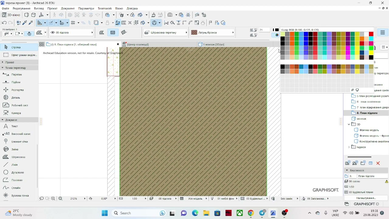 План підлоги та довжина плінтуса в ArchiCAD 26