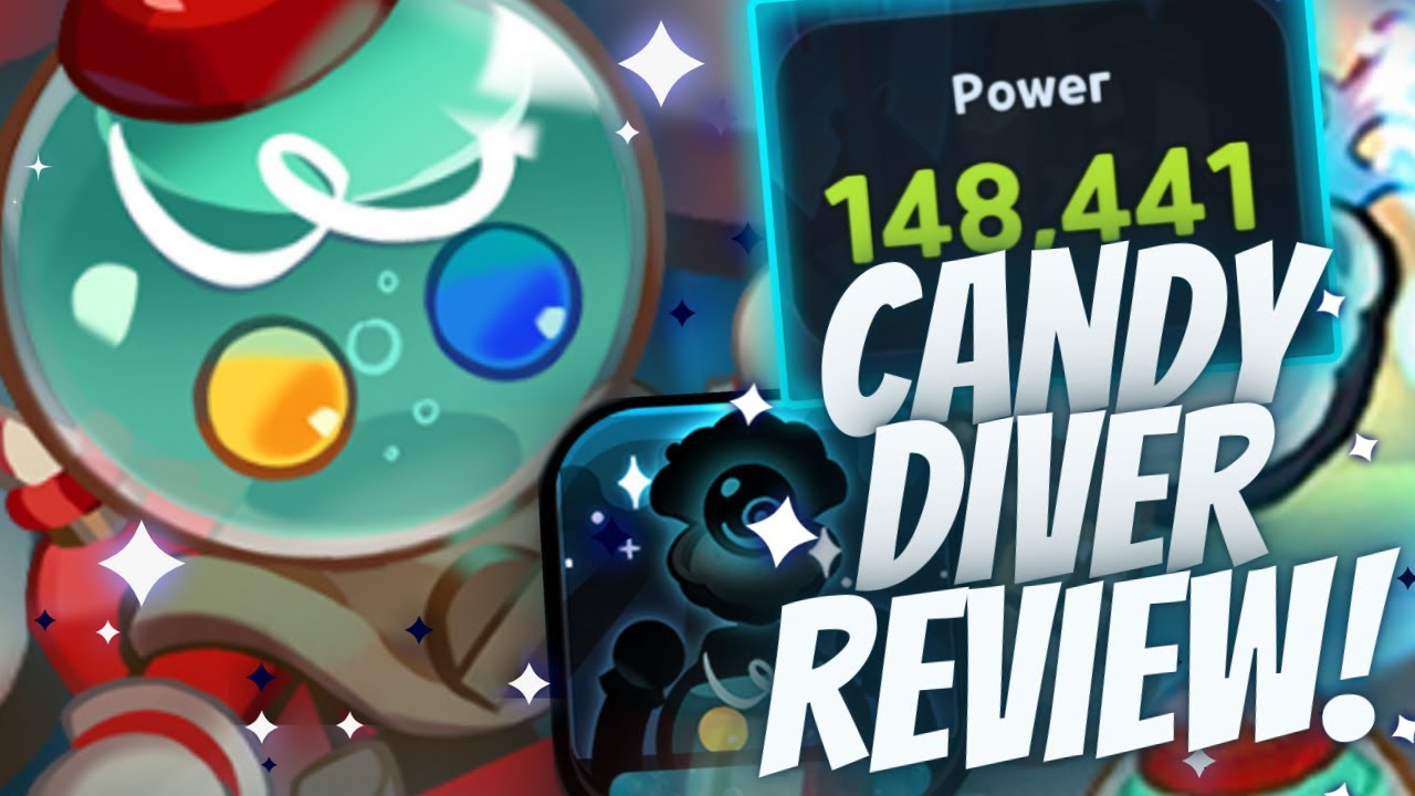 This Relic Hunter is UNKILLABLE! Candy Diver Cookie Review! | Cookie Run Kingdom