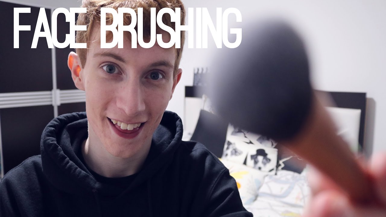 Brushing Your Face To Help You Sleep Roleplay [Whispering] | Teddy ASMR