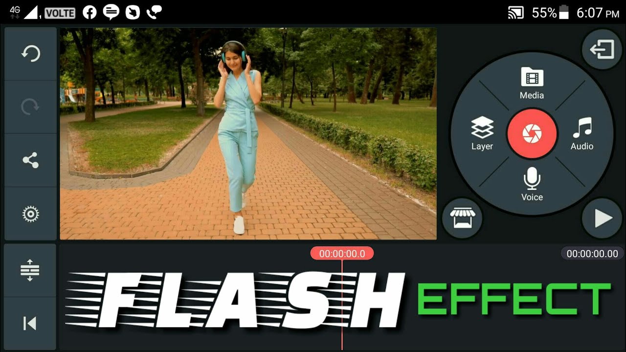 Flash Effect | Kinemaster Tutorial.
