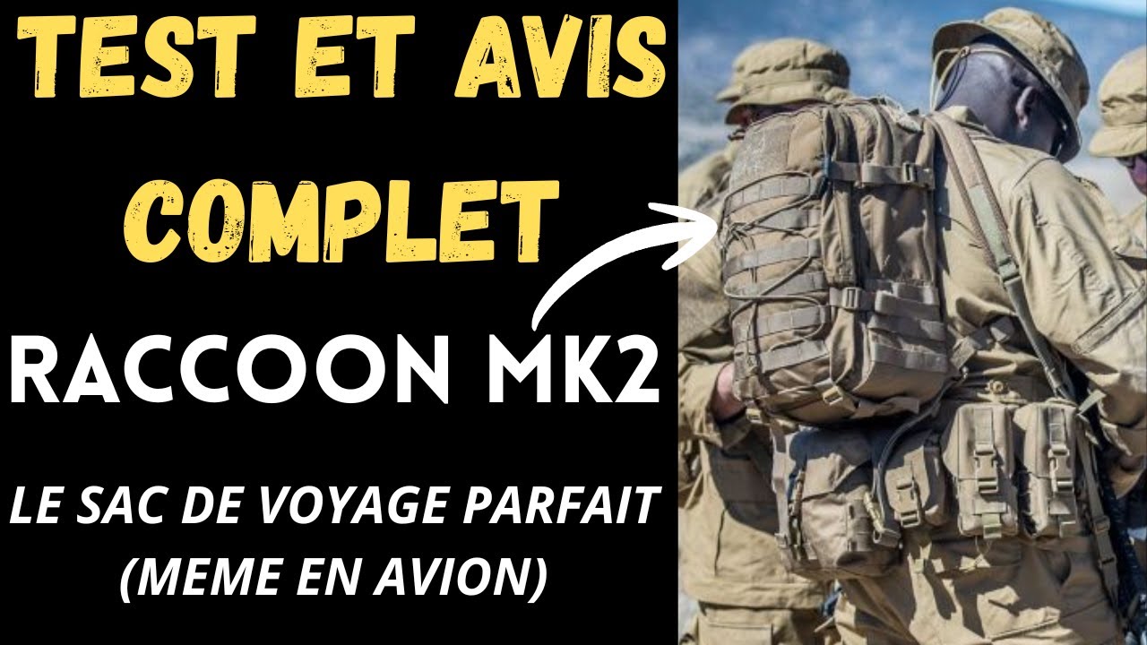 TEST ULTIME du Raccoon MK2 : un super sac quotidien et pour le voyage ! / Helikon-Tex Raccoon MK2 \