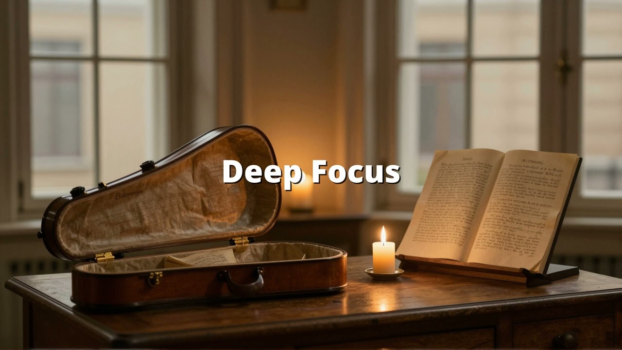 Bach Cello Focus | Ambient Music for Deep Focus & Coding | 60 Min