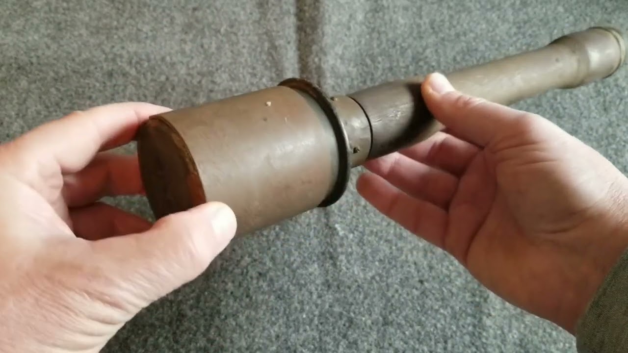 WW2 German stick grenades.