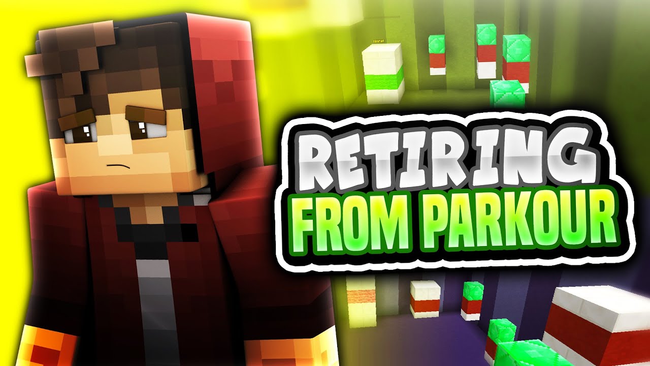 RETIRING FROM PARKOUR (Minecraft Parkour RAGE)