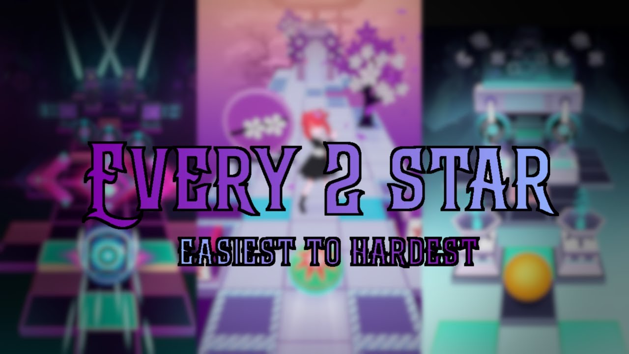 Every 2 Star Ranked From Easiest To Hardest In Rolling Sky (2025)