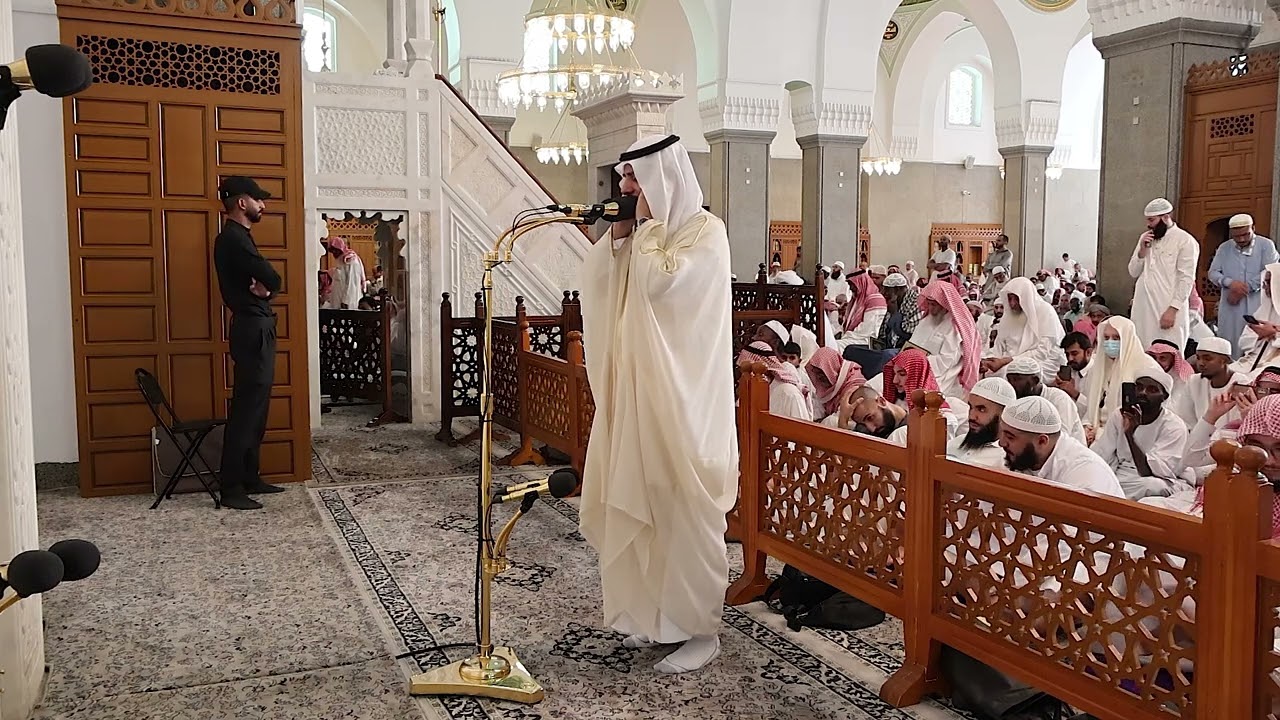 أذان الجمعة الأول# 28 #رمضان 1446هـ من رحاب مسجد قباء# المؤذن .  عبد الكريم الأيوبي