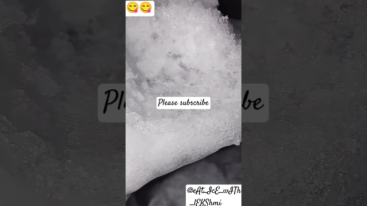 ONLY BITES!Crunchy Freezerfrost eating16/9/2023#asmrvideo#crunchyice#freezerfrostice#iceeatingvideo#