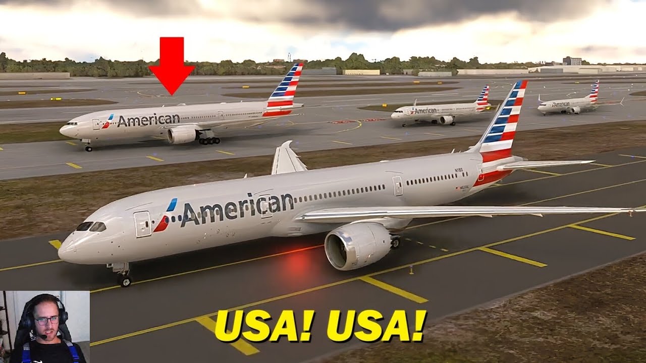 American RUSH HOUR in Microsoft Flight Simulator! (with ATC) 50+ Enroute on VATSIM
