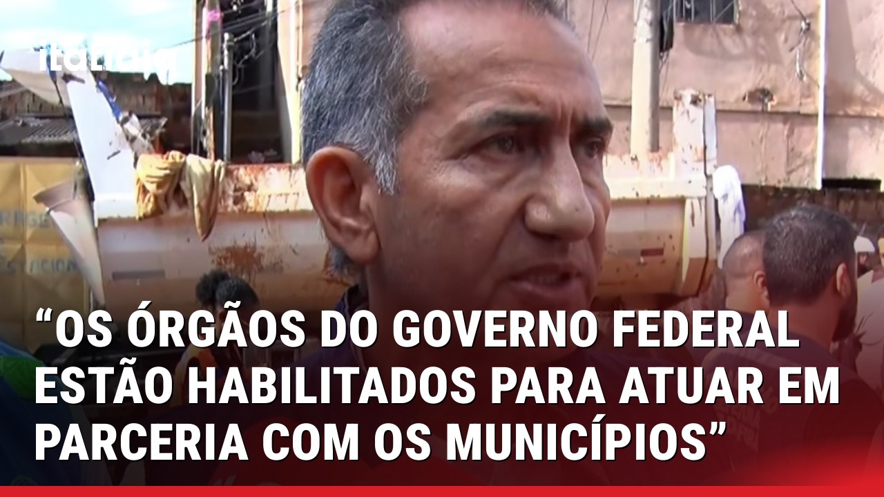 MINISTRO DETALHA COMO SERÁ A ATUAÇÃO DO GOVERNO APÓS TRAGÉDIA NA ZONA DA MATA