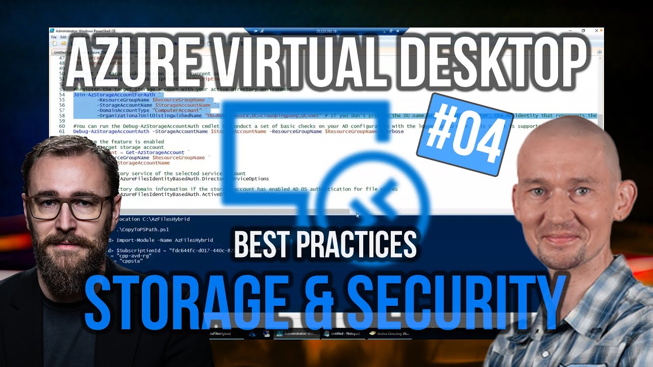 Azure Virtual Desktop Hands On: Best Practices Storage und Security
