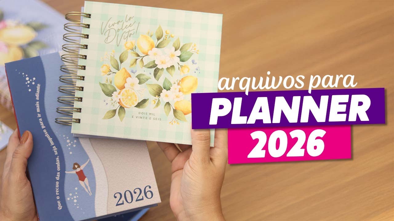 Arquivos para Planner 2026