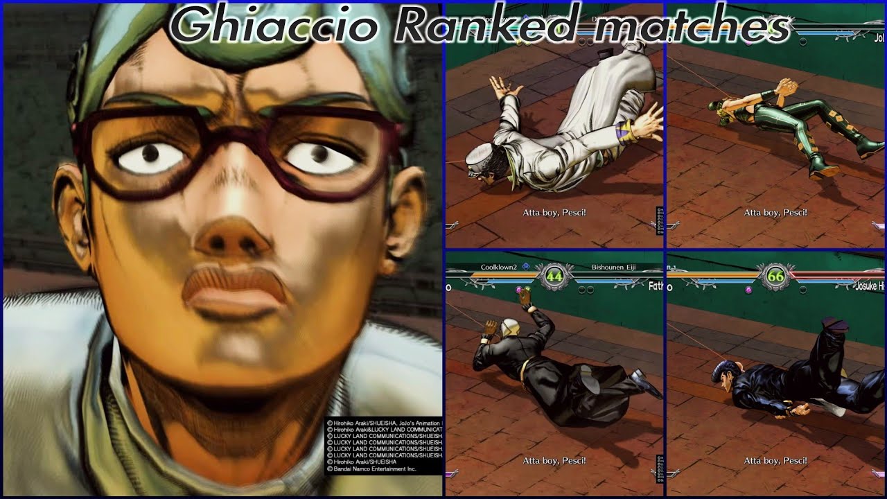 Ghiaccio Ranked matches |JoJo ASBR|