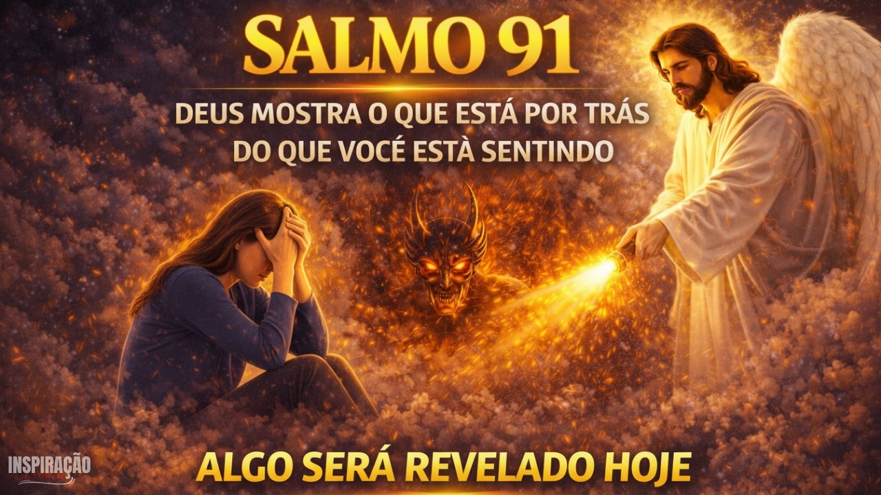 SALMO 91 — DEUS MOSTRA O QUE ESTÁ POR TRÁS DO QUE VOCÊ ESTÁ SENTINDO
