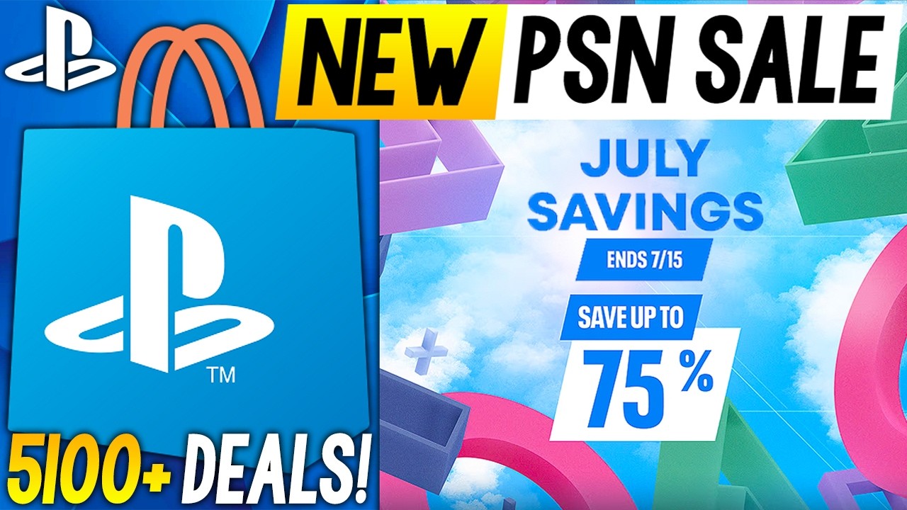 ОГРОМНАЯ НОВАЯ РАСПРОДАЖА В PSN УЖЕ ИДЁТ! Июльская распродажа в PSN &mdash; 5100+ СКИДОК (НОВЫЕ предлож...