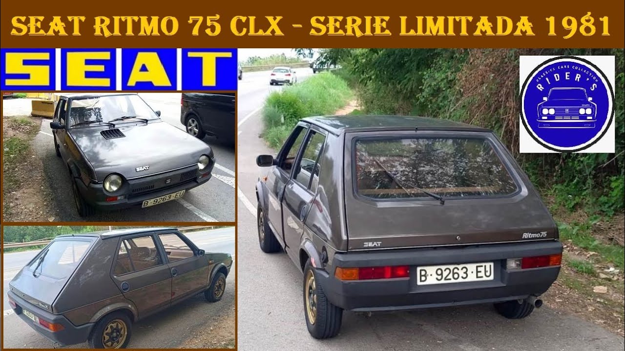 ✅Seat Ritmo 75 CLX, serie limitada de 1981. Revisión. #seatritmo
