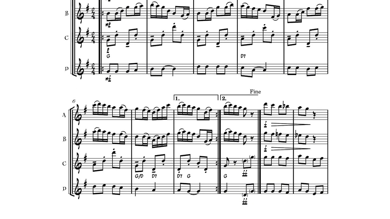La Marimorena, 4 oboes
