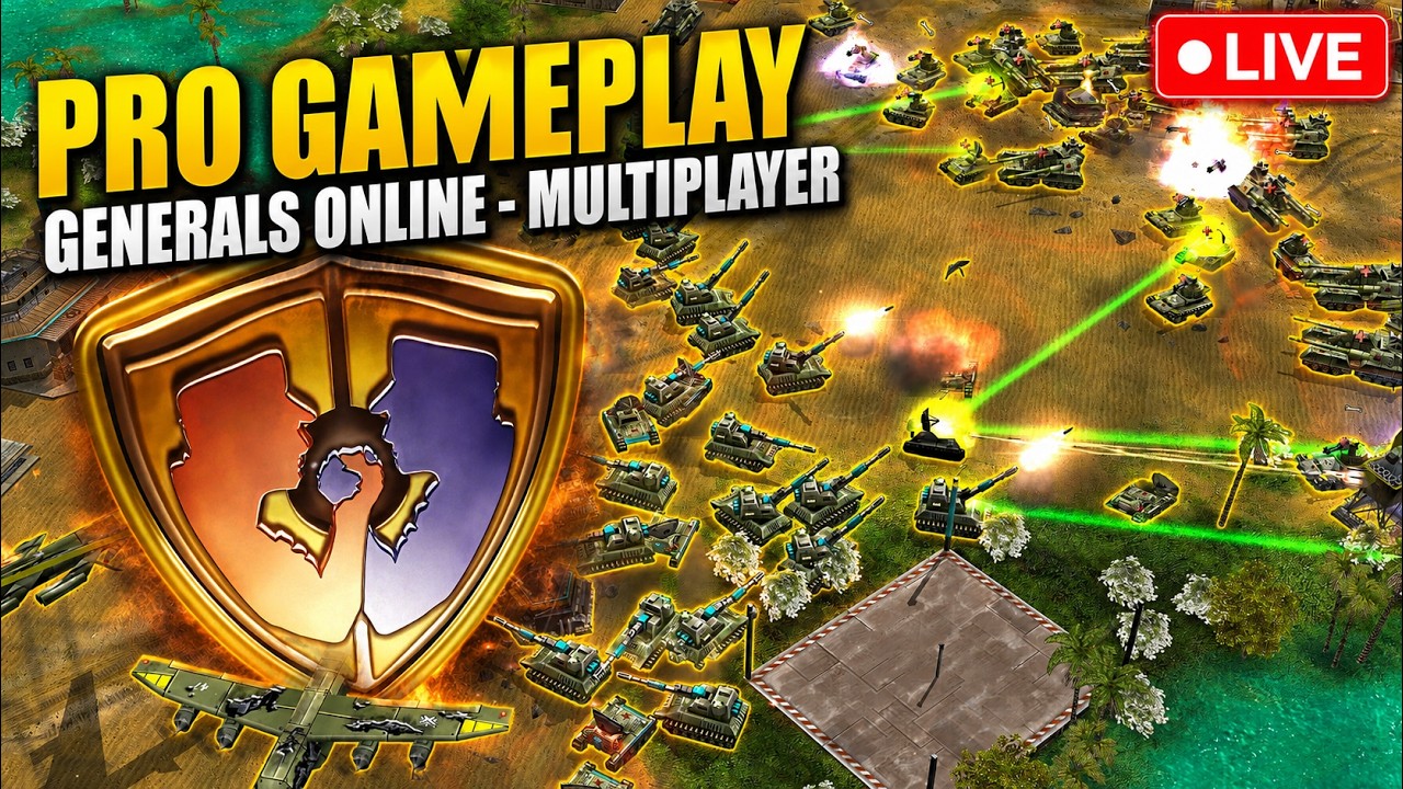 🔴 LIVE | We build for CHINA | Online Multiplayer - Generals Zero Hour