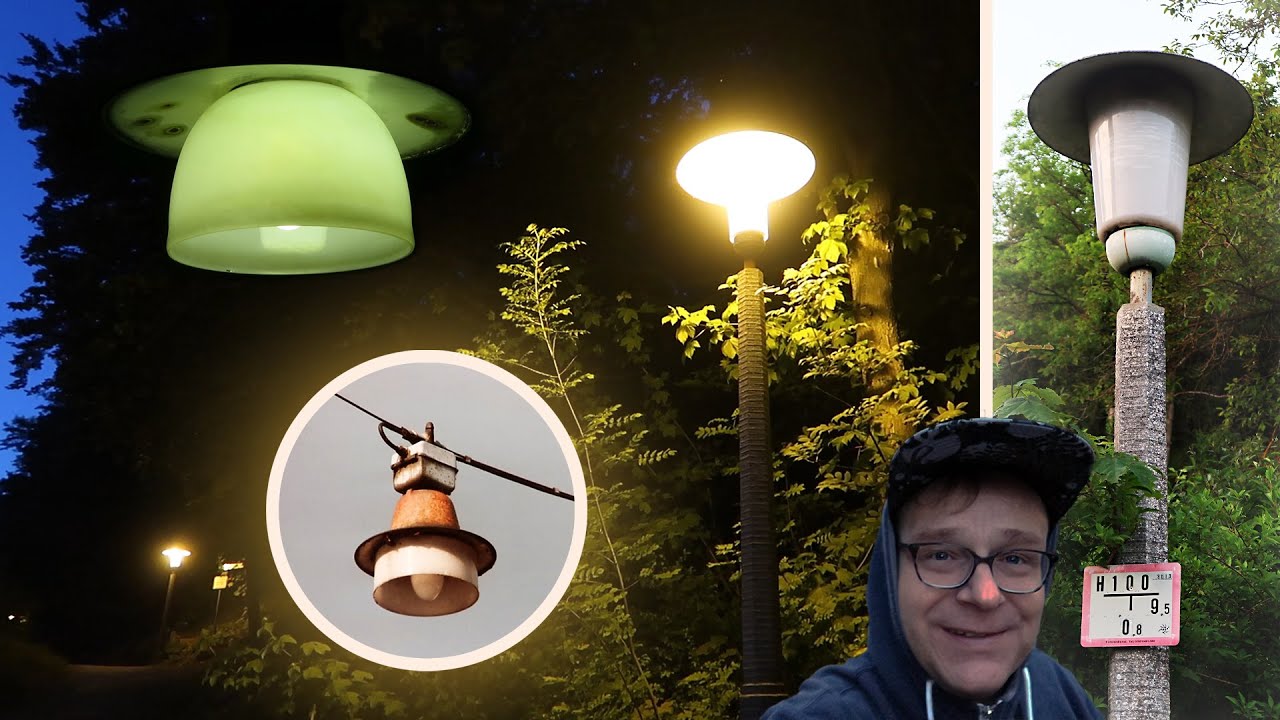 Lichter in der NACHT: Straßenlaternen alt & neu – LEUCHTEN groß & klein #kunstmichiworld 131