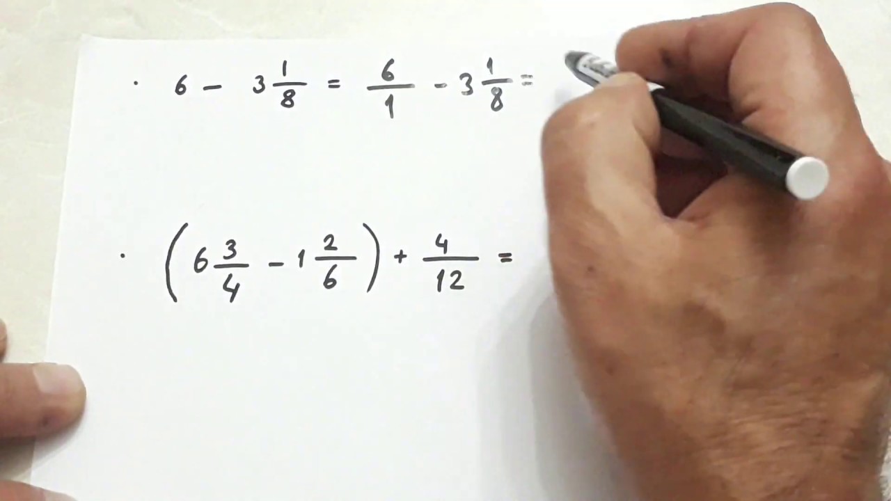 6.sınıf matematik Kesirlerle toplama ve çıkarma işlemi @Bulbulogretmen #6sınıf #kesirler #keşfet