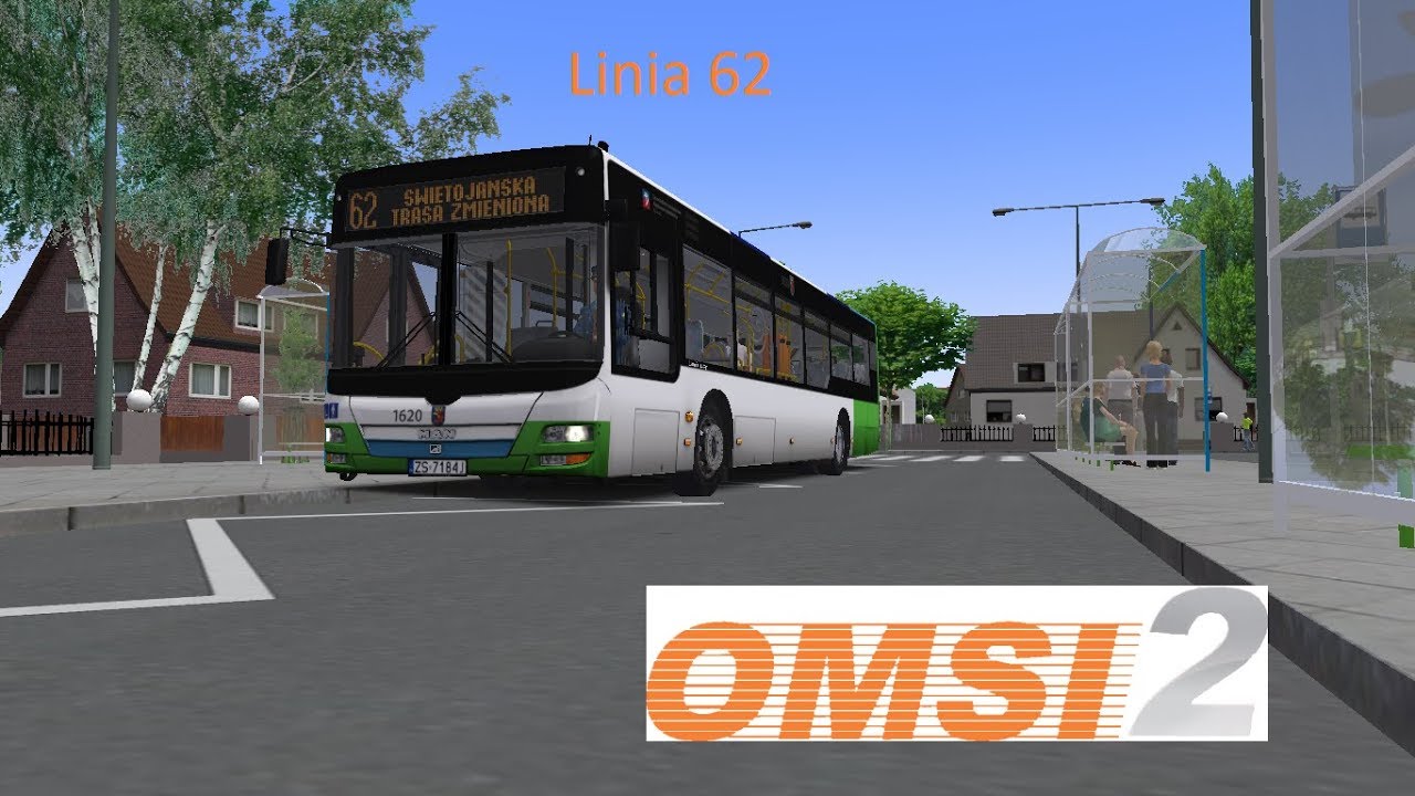 OMSI 2 Projekt Szczecin (v1.00 Fictional) Linia 62 MAN NL263 Lion's City Voith D2866