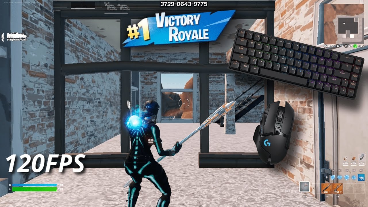 ATK68 keyboard ASMR 🤩 Tilted Zone Wars🏆 Satisfying Keyboard & Mouse Sounds Fortnite 120 FPS 4K