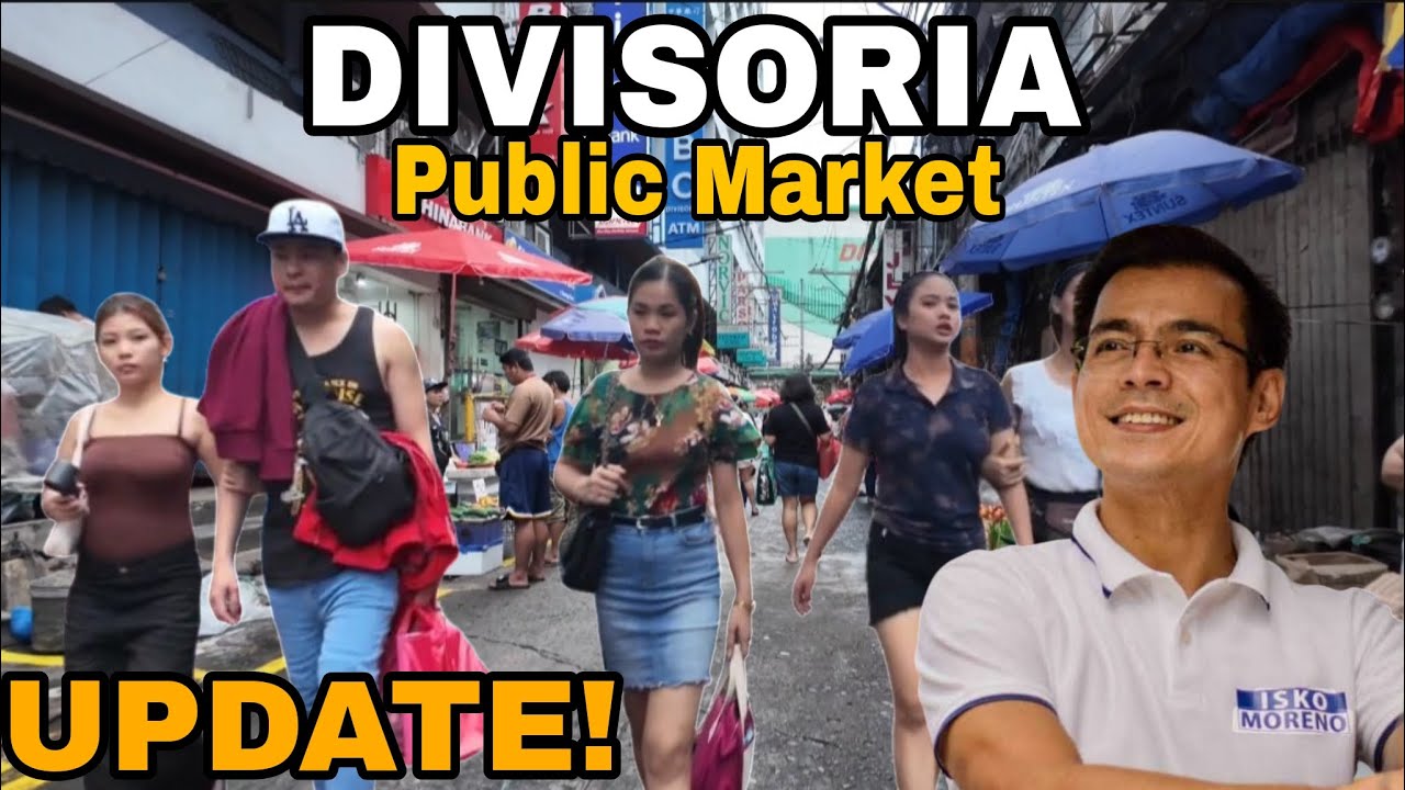 THIS IS DIVISORIA NOW-The biggest market of Manila|UPDATE WalkTour[4k] MANILA PH🇵🇭