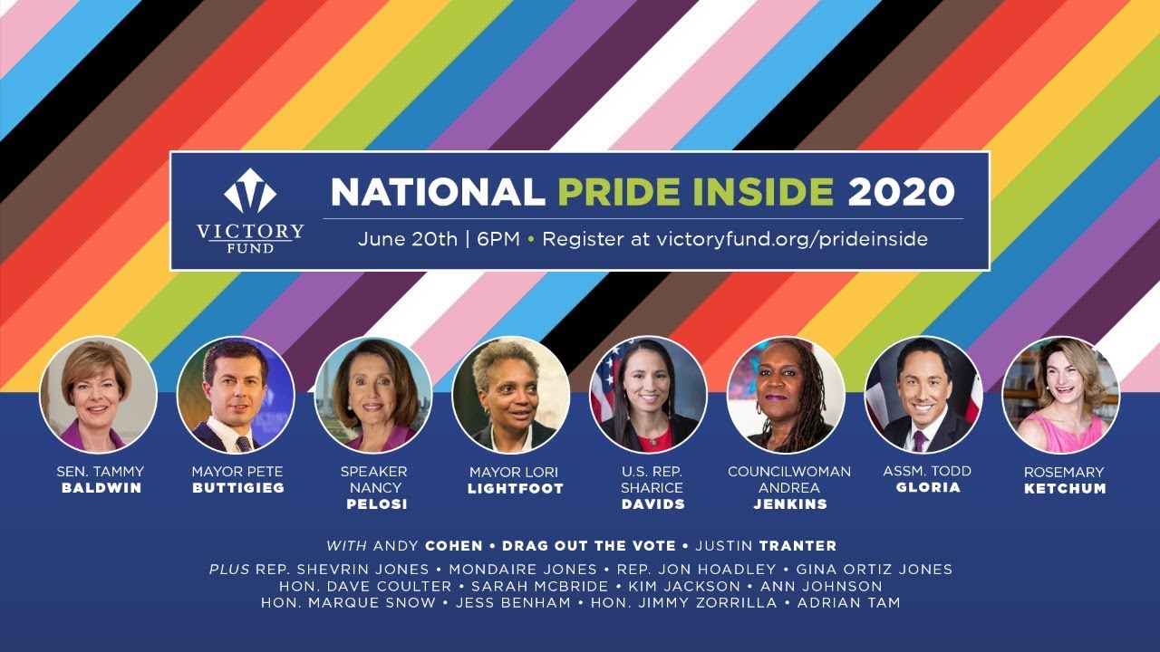 LGBTQ Victory Fund Presents National Pride Inside 2020